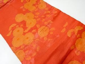 万寿菊模様織出し名古屋帯